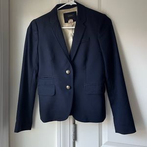 J Crew Navy Schoolboy Blazer